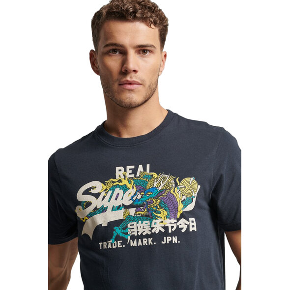 SUPERDRY VINTAGE LOGO NARRATIVE ΜΠΛΟΥΖΑ ΑΝΔΡIKH M1011684A-98T
