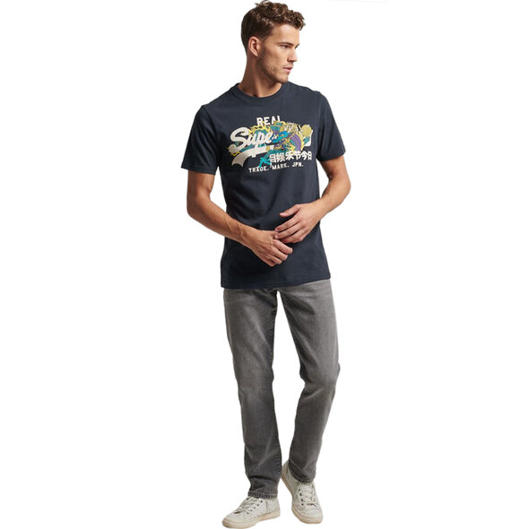 SUPERDRY VINTAGE LOGO NARRATIVE ΜΠΛΟΥΖΑ ΑΝΔΡIKH M1011684A-98T