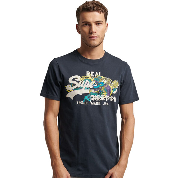 SUPERDRY VINTAGE LOGO NARRATIVE ΜΠΛΟΥΖΑ ΑΝΔΡIKH M1011684A-98T