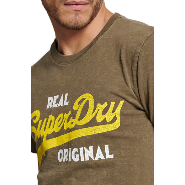 SUPERDRY REAL ORIGINAL OVERDYED ΜΠΛΟΥΖΑ ΑΝΔΡIKH M1011702A-9RL
