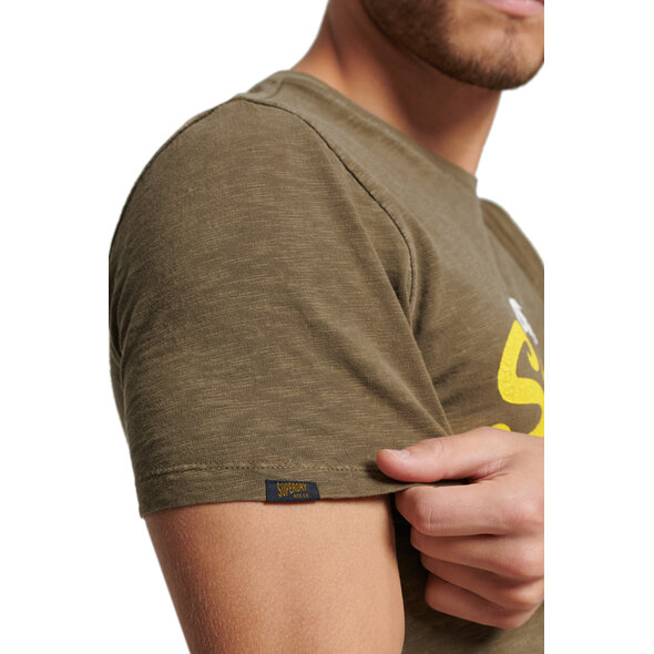SUPERDRY REAL ORIGINAL OVERDYED ΜΠΛΟΥΖΑ ΑΝΔΡIKH M1011702A-9RL