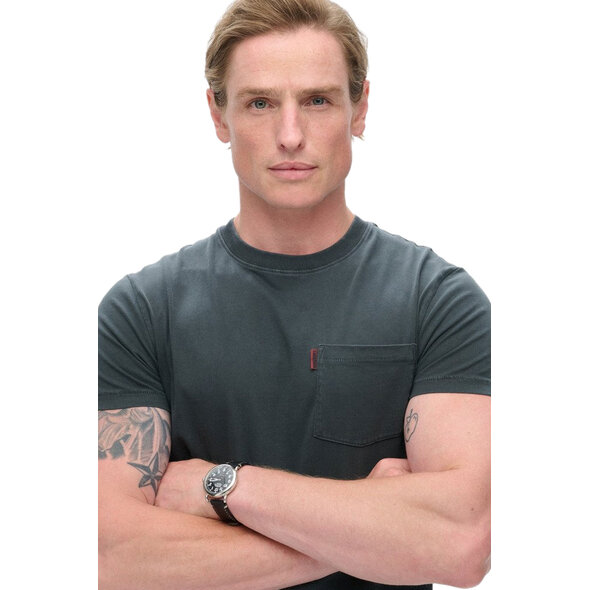 SUPERDRY ESSENTIAL WASHED POCKET ΜΠΛΟΥΖΑ ΑΝΔΡΙΚH M1012037A-AFB
