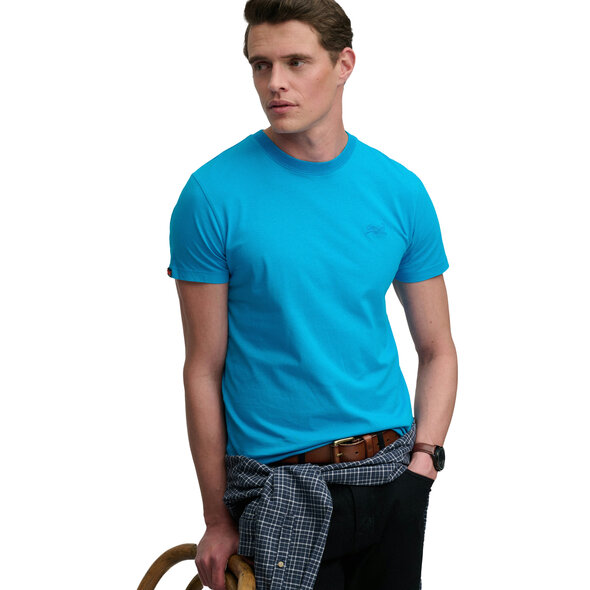 SUPERDRY ESSENTIAL LOGO NEON ΜΠΛΟΥΖΑ ΑΝΔΡΙΚΗ M1012065A-C3W