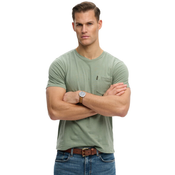 SUPERDRY CLASSIC ESSENTIAL POCKET ΜΠΛΟΥΖΑ ΑΝΔΡΙΚH M1012206A-1XE