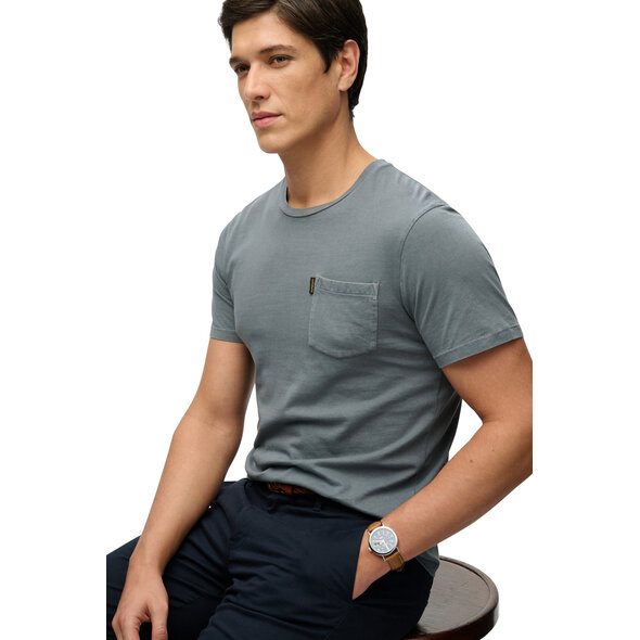 SUPERDRY CLASSIC ESSENTIAL POCKET ΜΠΛΟΥΖΑ ΑΝΔΡΙΚH M1012206A-6LP