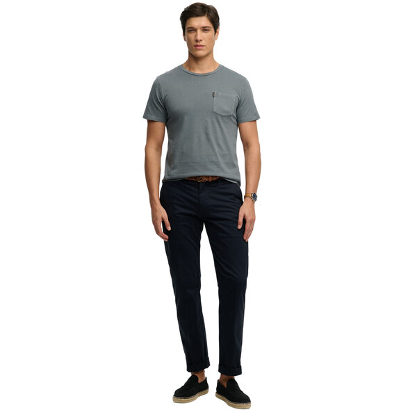 SUPERDRY CLASSIC ESSENTIAL POCKET ΜΠΛΟΥΖΑ ΑΝΔΡΙΚH M1012206A-6LP