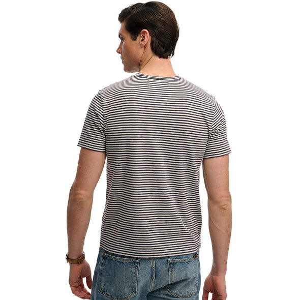 SUPERDRY CLASSIC ESSENTIAL STRIPE ΜΠΛΟΥΖΑ ΑΝΔΡΙΚΗ M1012346A-K3S