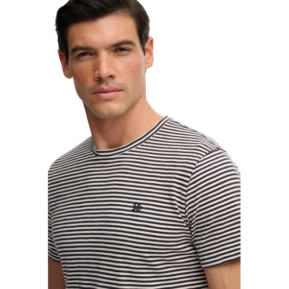 SUPERDRY CLASSIC ESSENTIAL STRIPE ΜΠΛΟΥΖΑ ΑΝΔΡΙΚΗ M1012346A-K3S