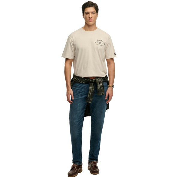 SUPERDRY HERITAGE BIKER ΜΠΛΟΥΖΑ ΑΝΔΡΙΚΗ M1012350A-1KI