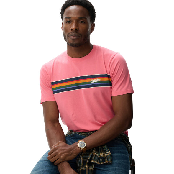 SUPERDRY OVIN OUTDOOR STRIPE LOGO ΜΠΛΟΥΖΑ ΑΝΔΡΙΚΗ M1012356A-2LP