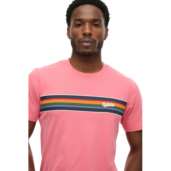 SUPERDRY OVIN OUTDOOR STRIPE LOGO ΜΠΛΟΥΖΑ ΑΝΔΡΙΚΗ M1012356A-2LP