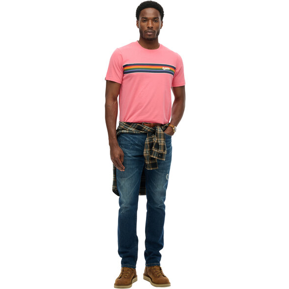 SUPERDRY OVIN OUTDOOR STRIPE LOGO ΜΠΛΟΥΖΑ ΑΝΔΡΙΚΗ M1012356A-2LP