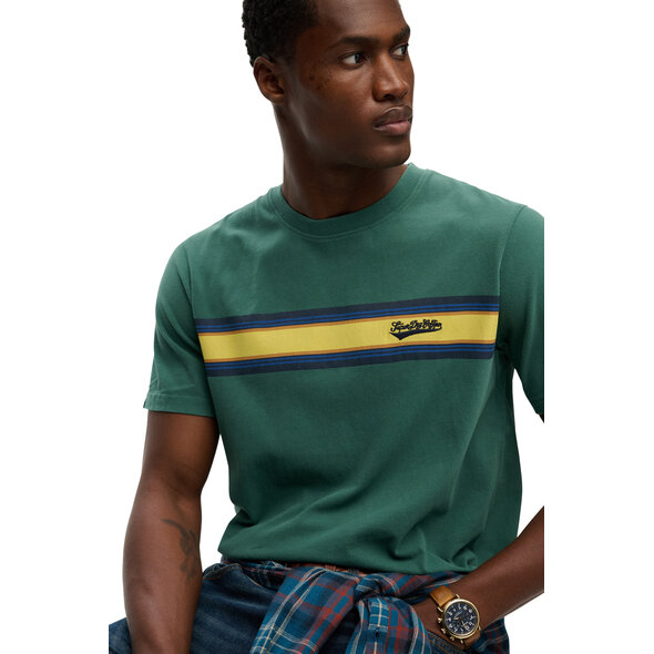 SUPERDRY OVIN OUTDOOR STRIPE LOGO ΜΠΛΟΥΖΑ ΑΝΔΡΙΚΗ M1012356A-JA1