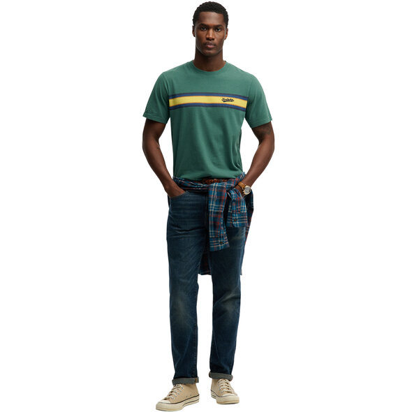 SUPERDRY OVIN OUTDOOR STRIPE LOGO ΜΠΛΟΥΖΑ ΑΝΔΡΙΚΗ M1012356A-JA1