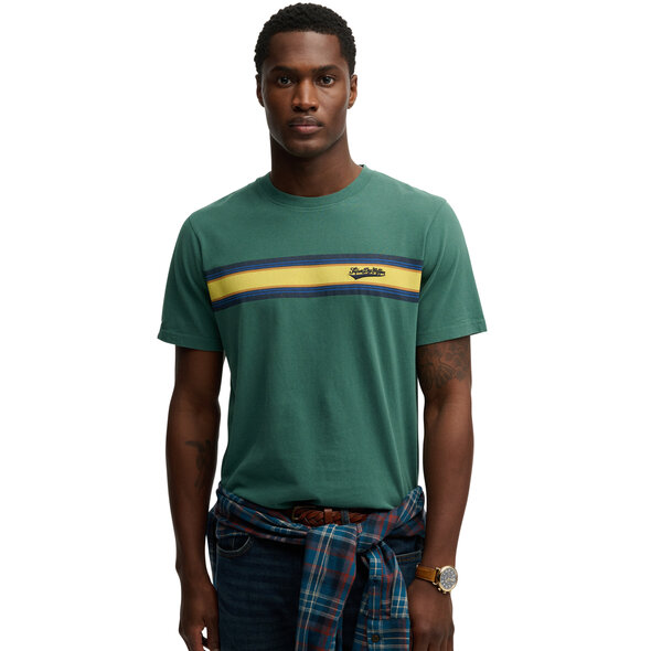 SUPERDRY OVIN OUTDOOR STRIPE LOGO ΜΠΛΟΥΖΑ ΑΝΔΡΙΚΗ M1012356A-JA1