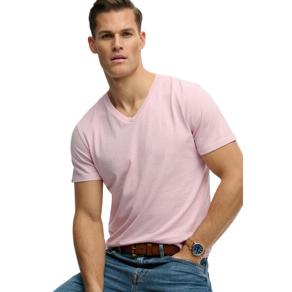 SUPERDRY CLASSIC COTTON LINEN ΜΠΛΟΥΖΑ ΑΝΔΡΙΚΗ M1012391A-MBO