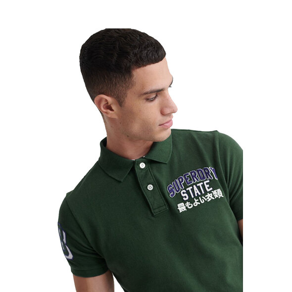 SUPERDRY CLASSIC SUPERSTATE POLO ΜΠΛΟΥΖΑ ΑΝΔΡIKH M1110008A-N6I