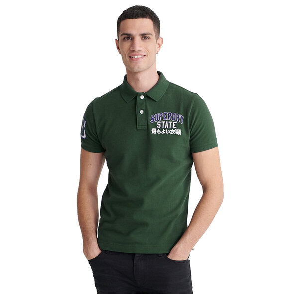 SUPERDRY CLASSIC SUPERSTATE POLO ΜΠΛΟΥΖΑ ΑΝΔΡIKH M1110008A-N6I