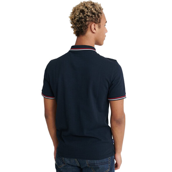 SUPERDRY CLASSIC MICRO LITE TIPPED POLO ΜΠΛΟΥΖΑ ΑΝΔΡIKH M1110012A-98T