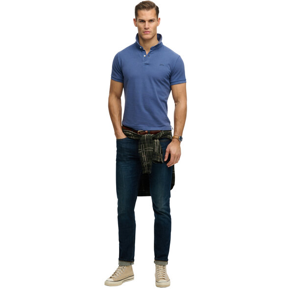 SUPERDRY  CLASSIC PIQUE POLO ΜΠΛΟΥΖΑ ΑΝΔΡΙΚΗ M1110452A-D8Y
