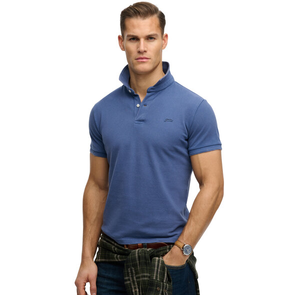 SUPERDRY  CLASSIC PIQUE POLO ΜΠΛΟΥΖΑ ΑΝΔΡΙΚΗ M1110452A-D8Y