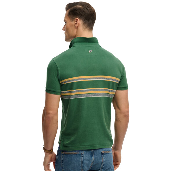 SUPERDRY VINTAGE STRIPE POLO ΜΠΛΟΥΖΑ ΑΝΔΡΙΚΗ M1110464A-1BQ