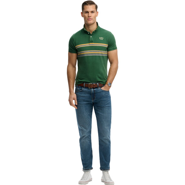 SUPERDRY VINTAGE STRIPE POLO ΜΠΛΟΥΖΑ ΑΝΔΡΙΚΗ M1110464A-1BQ