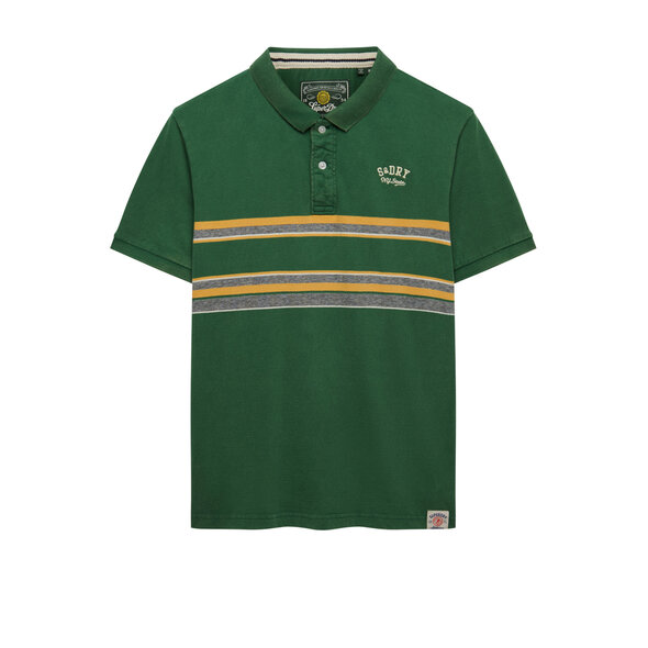 SUPERDRY VINTAGE STRIPE POLO ΜΠΛΟΥΖΑ ΑΝΔΡΙΚΗ M1110464A-1BQ