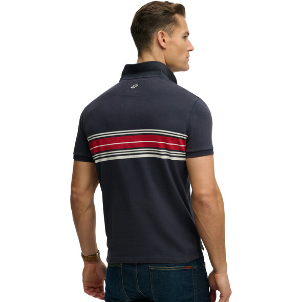 SUPERDRY VINTAGE STRIPE POLO ΜΠΛΟΥΖΑ ΑΝΔΡΙΚΗ M1110464A-H8Z