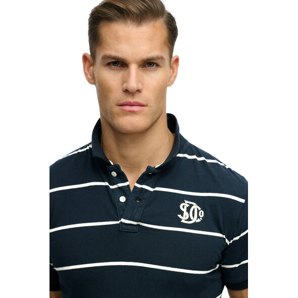 SUPERDRY VINTAGE STRIPE POLO ΜΠΛΟΥΖΑ ΑΝΔΡΙΚΗ M1110464A-JKC
