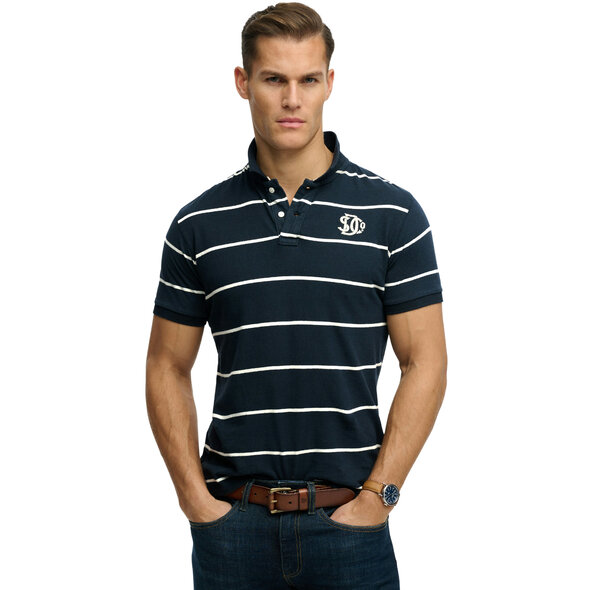 SUPERDRY VINTAGE STRIPE POLO ΜΠΛΟΥΖΑ ΑΝΔΡΙΚΗ M1110464A-JKC