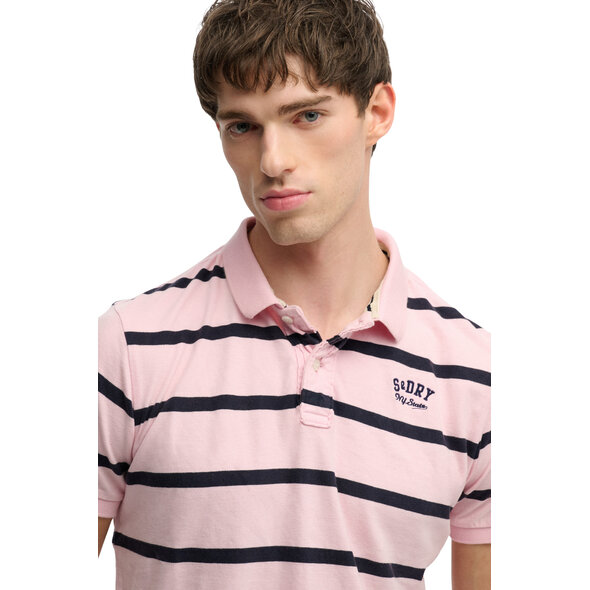 SUPERDRY VINTAGE STRIPE POLO ΜΠΛΟΥΖΑ ΑΝΔΡΙΚΗ M1110464A-K1E