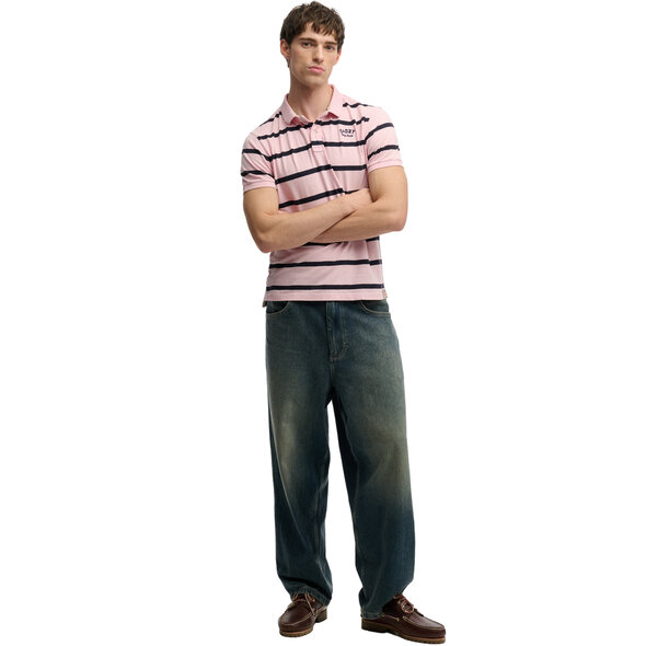 SUPERDRY VINTAGE STRIPE POLO ΜΠΛΟΥΖΑ ΑΝΔΡΙΚΗ M1110464A-K1E