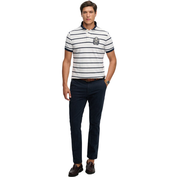 SUPERDRY CREST STRIPE POLO ΜΠΛΟΥΖΑ ΑΝΔΡΙΚΗ M1110467A-VCD