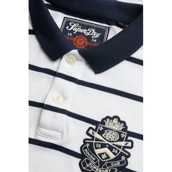 SUPERDRY CREST STRIPE POLO ΜΠΛΟΥΖΑ ΑΝΔΡΙΚΗ M1110467A-VCD
