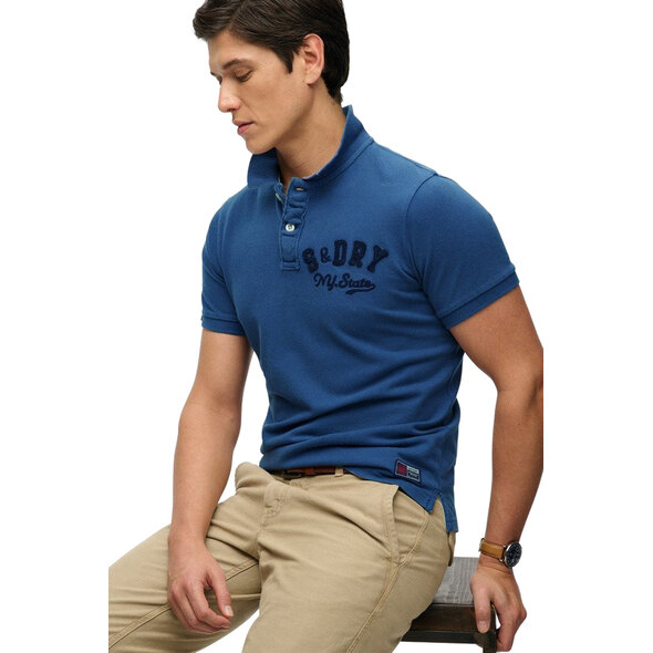 SUPERDRY VINTAGE ATHLETIC POLO ΜΠΛΟΥΖΑ ΑΝΔΡΙΚΗ M1110471A-D8Y