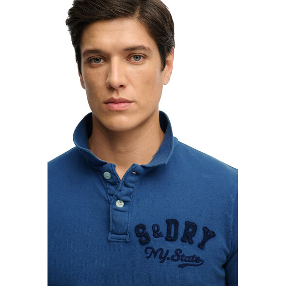 SUPERDRY VINTAGE ATHLETIC POLO ΜΠΛΟΥΖΑ ΑΝΔΡΙΚΗ M1110471A-D8Y