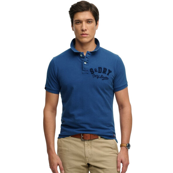 SUPERDRY VINTAGE ATHLETIC POLO ΜΠΛΟΥΖΑ ΑΝΔΡΙΚΗ M1110471A-D8Y