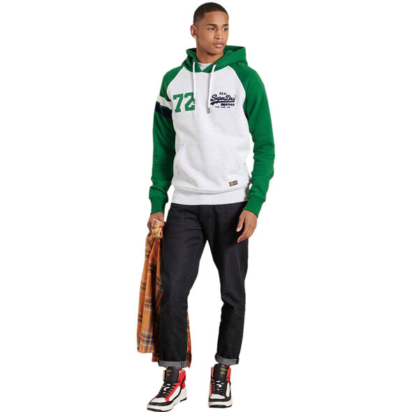 SUPERDRY VINTAGE LOGO VARSITY RAGLAN ΦΟΥΤΕΡ ΑΝΔΡIKO M2010435B-54G