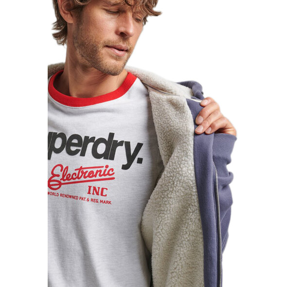 SUPERDRY ΦΟΥΤΕΡ ZAKETA ΑΝΔΡIKH ME BORG ΕΠΕΝΔΥΣΗ M2011630A-27S