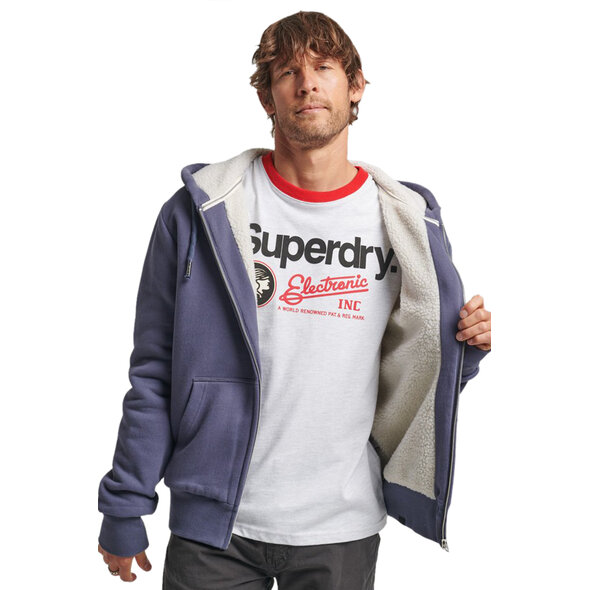 SUPERDRY ΦΟΥΤΕΡ ZAKETA ΑΝΔΡIKH ME BORG ΕΠΕΝΔΥΣΗ M2011630A-27S