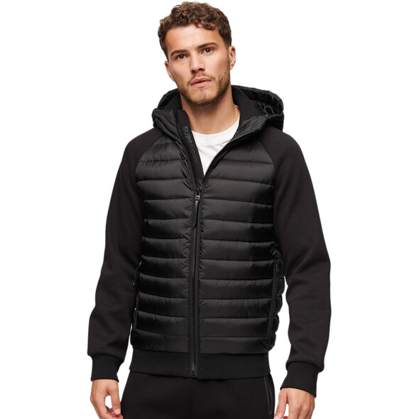 SUPERDRY STORM HYBRID PADDED ΦΟΥΤΕΡ ZAKETA ΑΝΔΡIKH M2013104A-02A