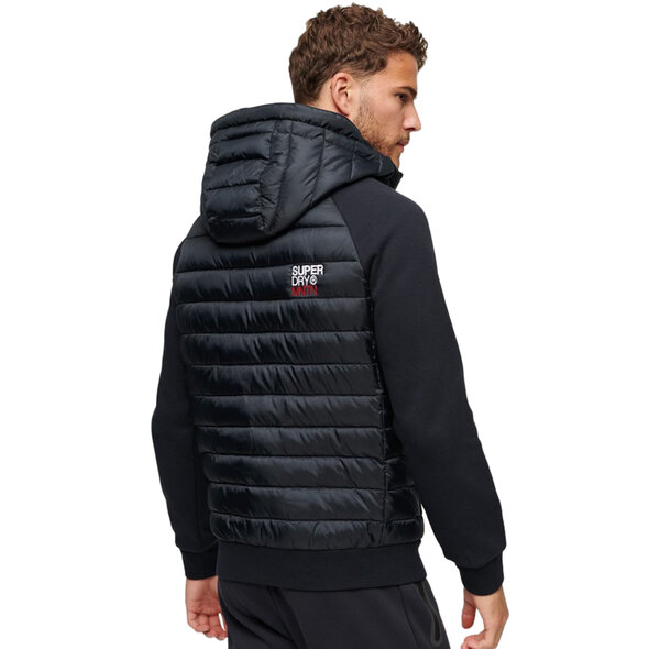 SUPERDRY STORM HYBRID PADDED ΦΟΥΤΕΡ ZAKETA ΑΝΔΡIKH M2013104A-98T
