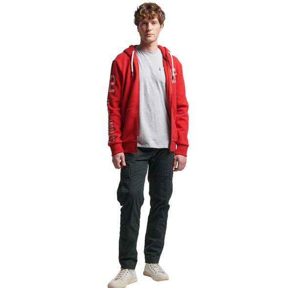 SUPERDRY ATHLETIC COLLEGE GRAPHIC ΦΟΥΤΕΡ ZAKETA ΑΝΔΡIKH M2013150A-RXG