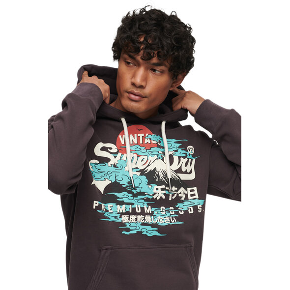 SUPERDRY JAPANESE VINTAGE LOGO GRAPHIC ΦΟΥΤΕΡ ΑΝΔΡIKO M2013390A-5QR