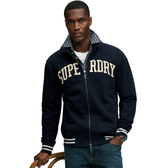 SUPERDRY VINTAGE ATHLETIC TRACK ΖΑΚΕΤΑ ΦΟΥΤΕΡ ΑΝΔΡΙΚΗ M2014481A-98T