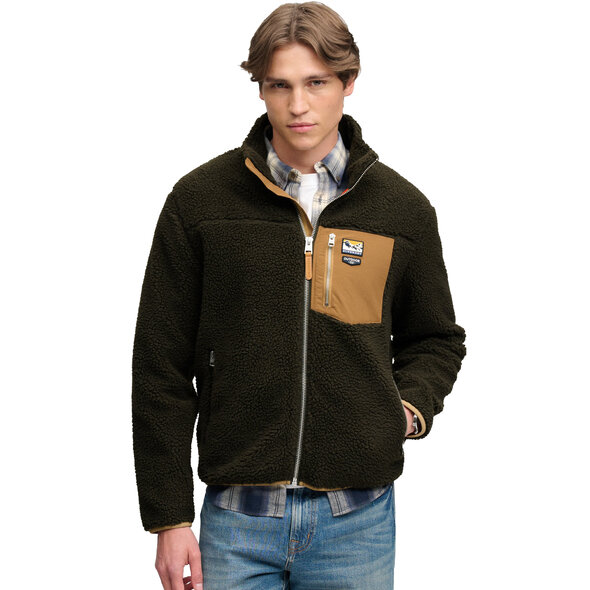 SUPERDRY MOUNTAIN  FLEECE ΖΑΚΕΤΑ ΑΝΔΡΙΚΗ M2014575A-M8I