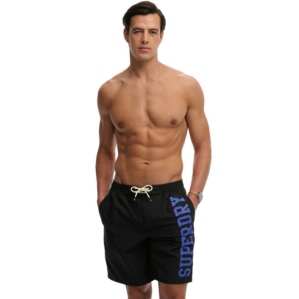 SUPERDRY LOGO 19'' BOARDSHORT ΜΑΓΙΩ ΑΝΔΡΙΚΟ M3010268A-02A