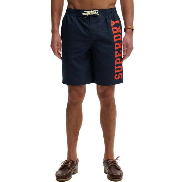 SUPERDRY LOGO 19'' BOARDSHORT ΜΑΓΙΩ ΑΝΔΡΙΚΟ M3010268A-09S