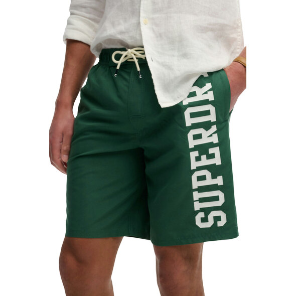 SUPERDRY LOGO 19'' BOARDSHORT ΜΑΓΙΩ ΑΝΔΡΙΚΟ M3010268A-JA1